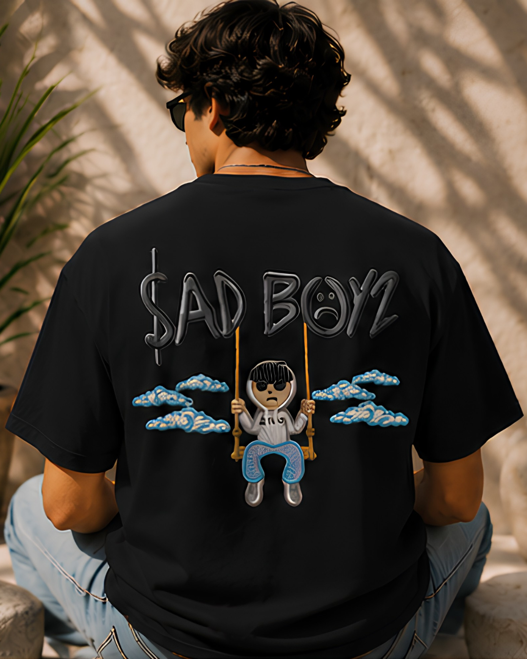 Unisex Oversized "Sad Boyz" T-Shirt