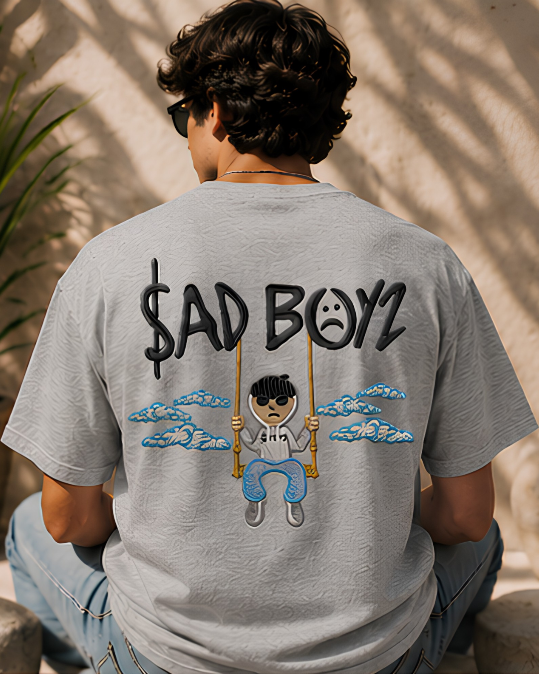 Unisex Oversized "Sad Boyz" T-Shirt