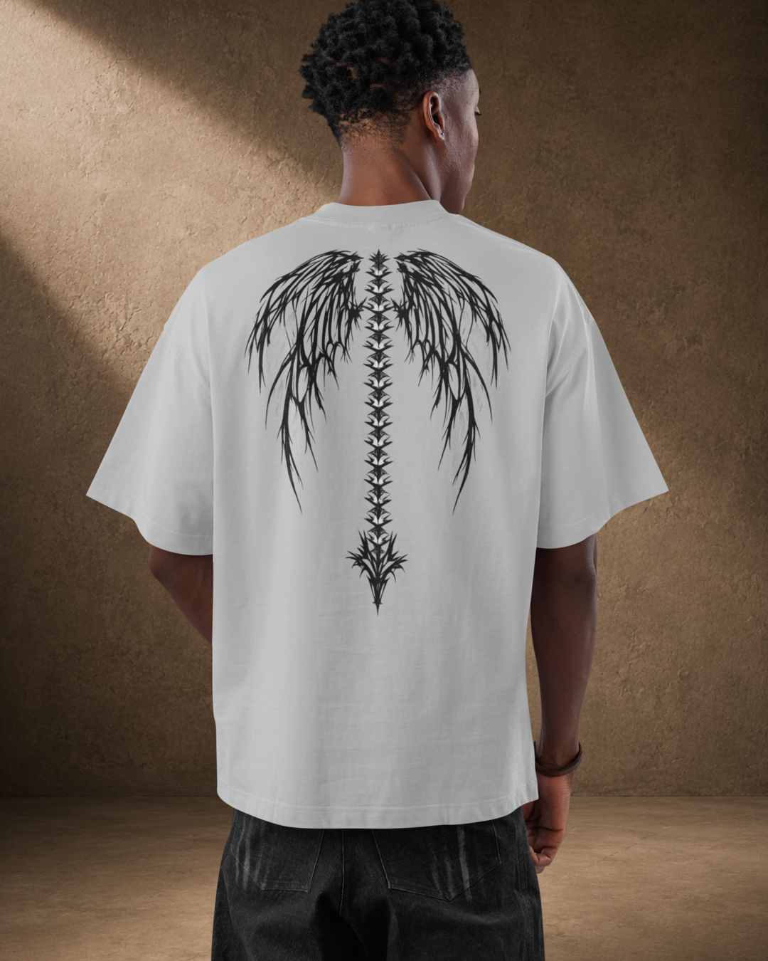 Unisex Oversized "Dark Spine" T-Shirt
