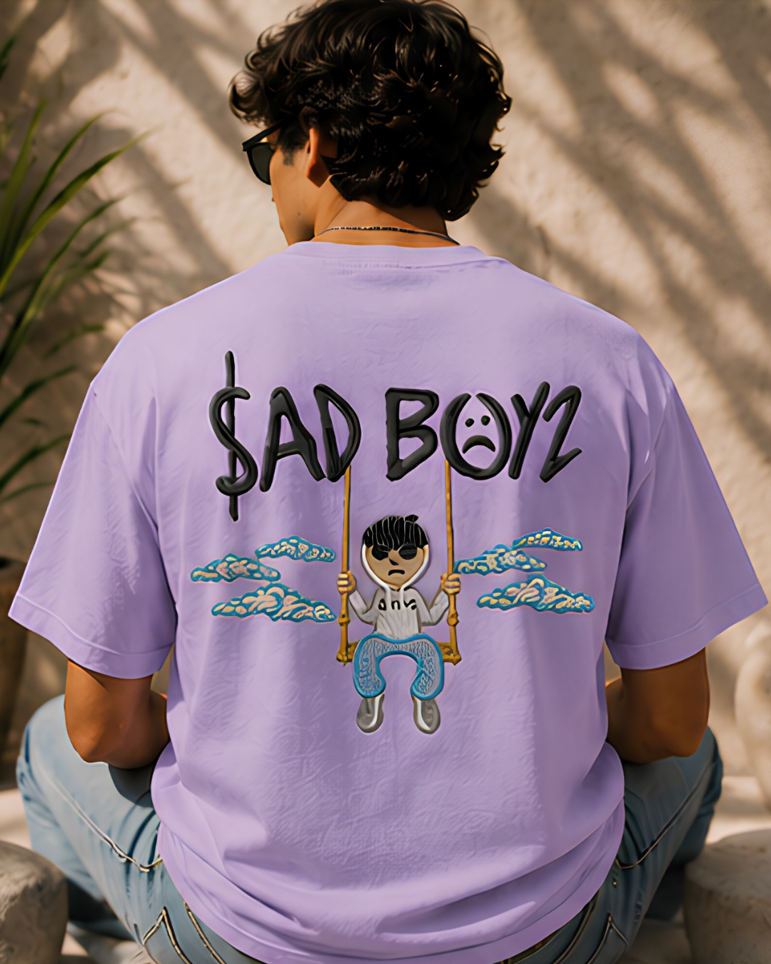 Unisex Oversized "Sad Boyz" T-Shirt
