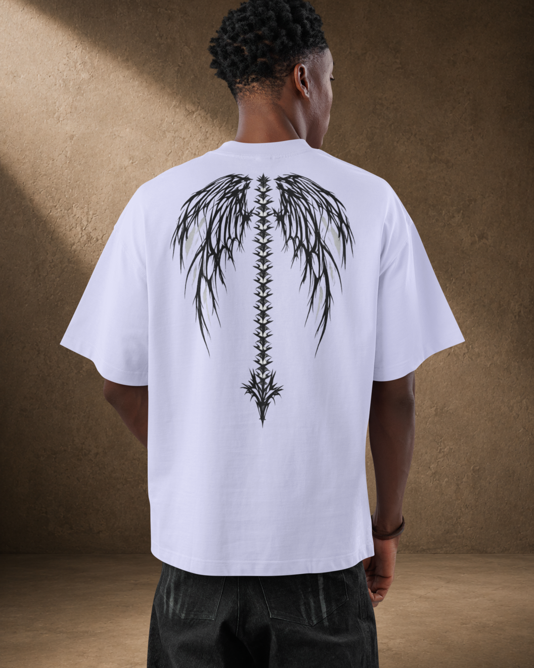 Unisex Oversized "Dark Spine" T-Shirt