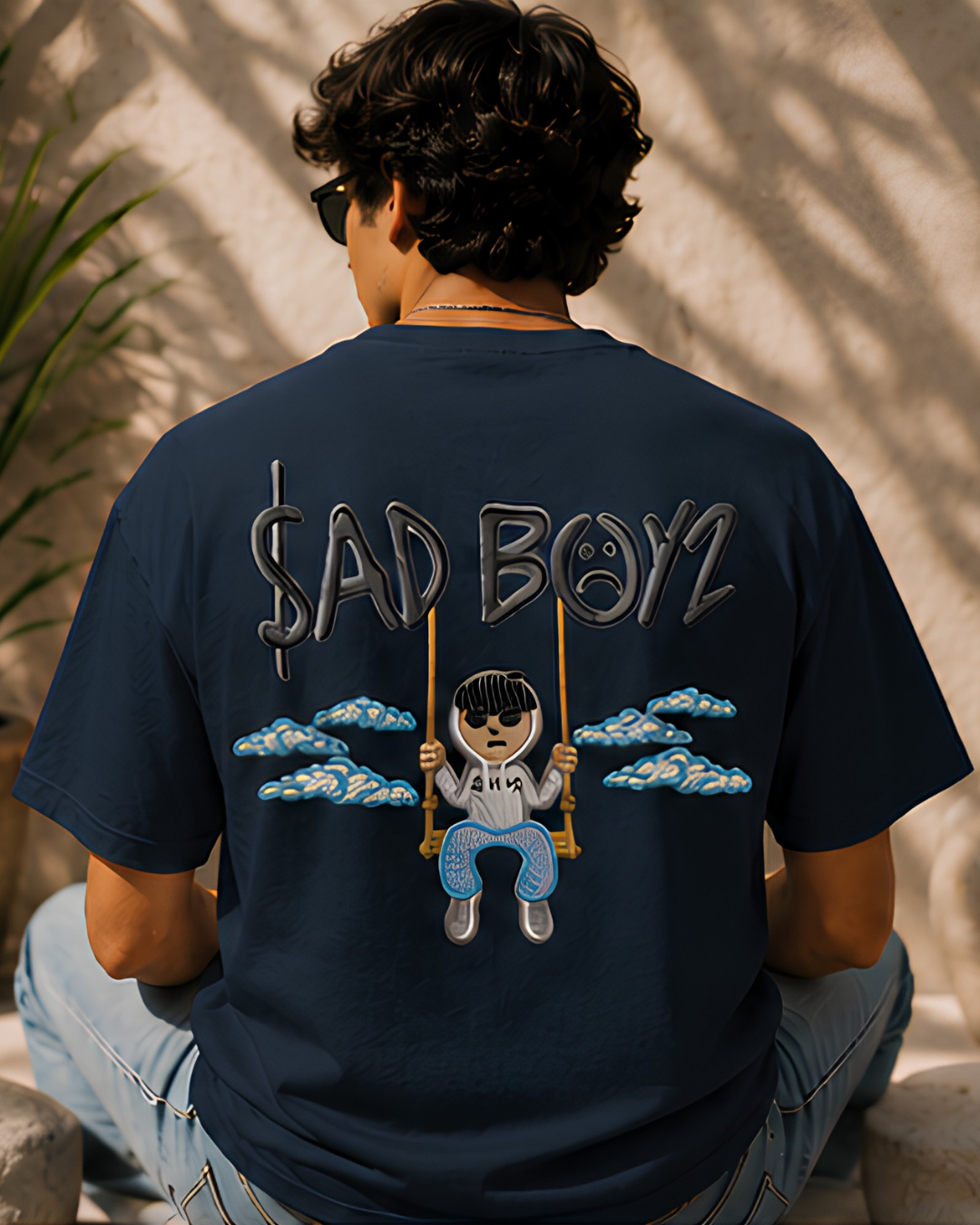 Unisex Oversized "Sad Boyz" T-Shirt