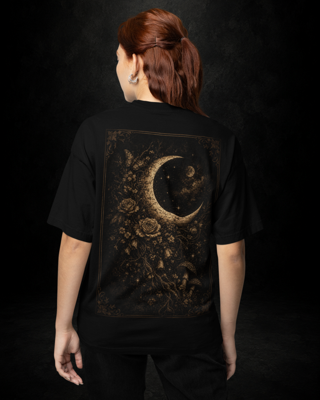 Lunar Garden Oversized Tee