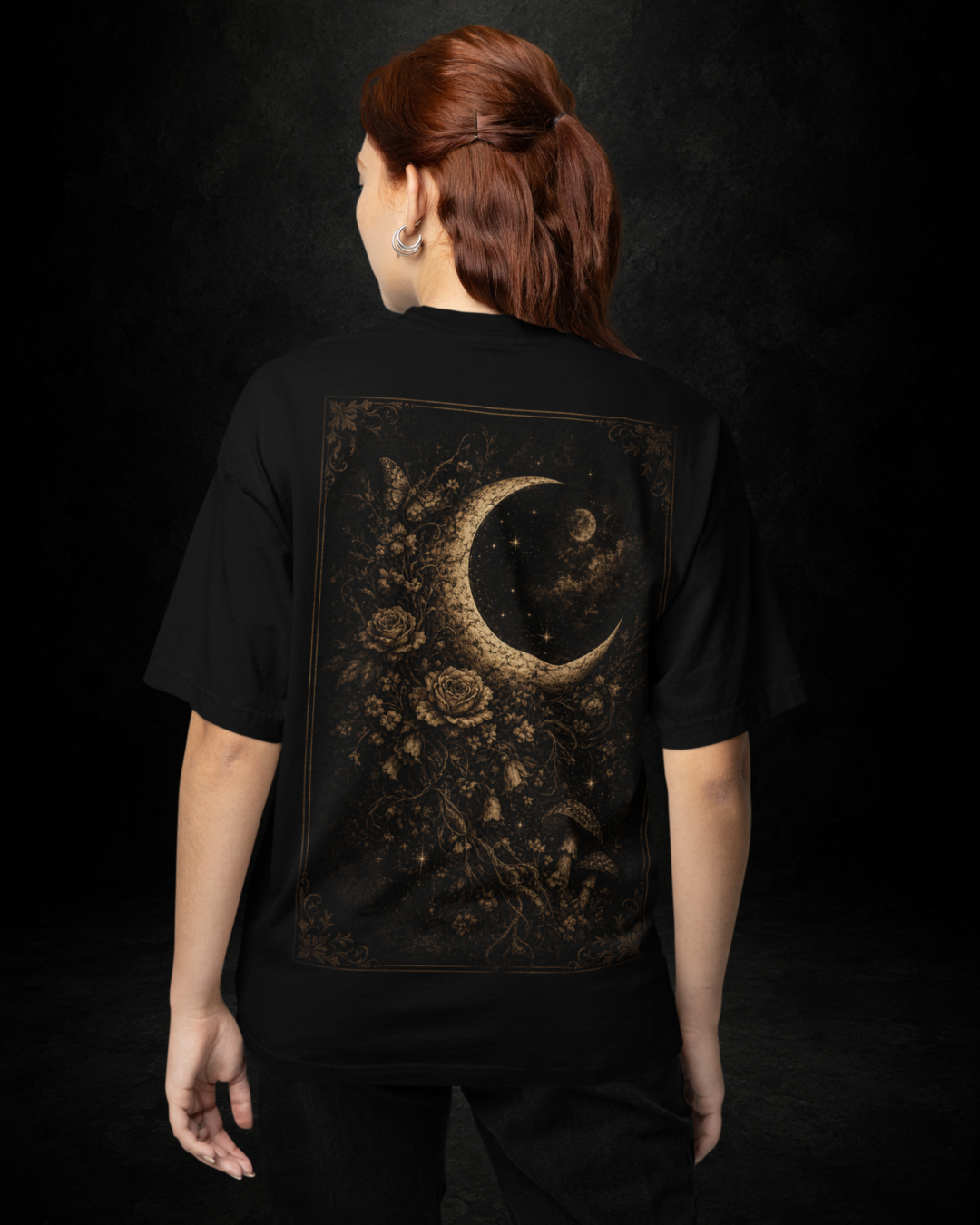 Lunar Garden Oversized Tee