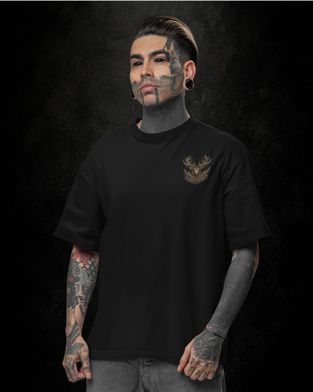 Silent Stag Oversized Tee