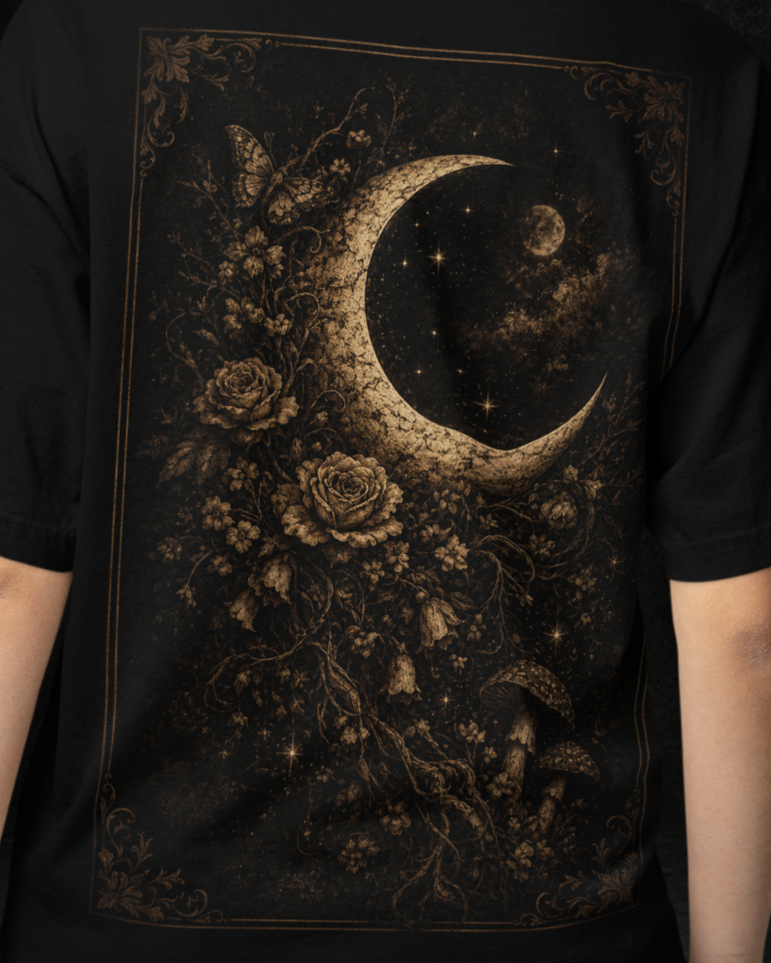Lunar Garden Oversized Tee