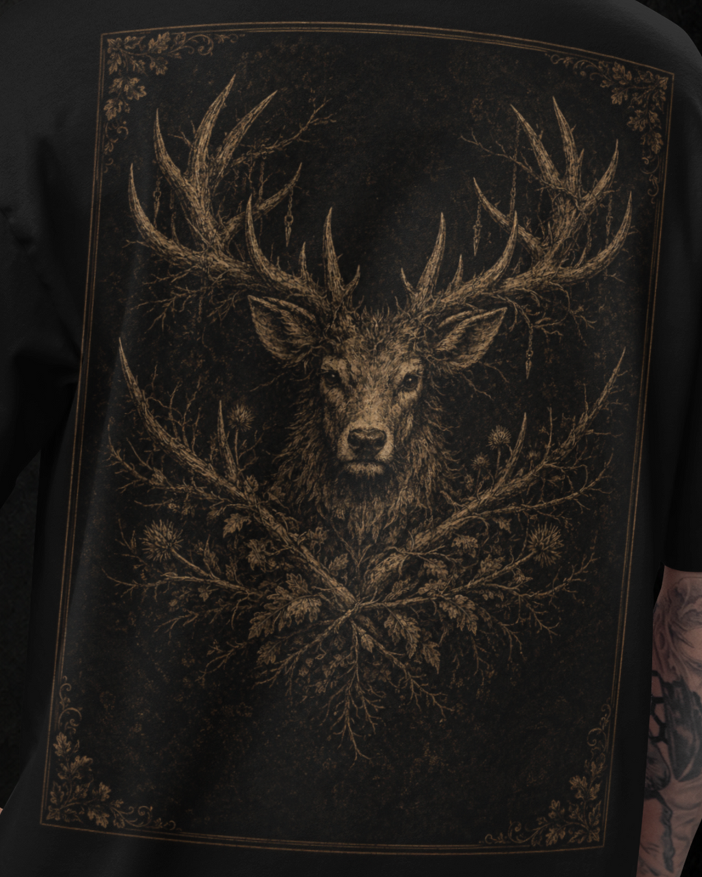 Silent Stag Oversized Tee