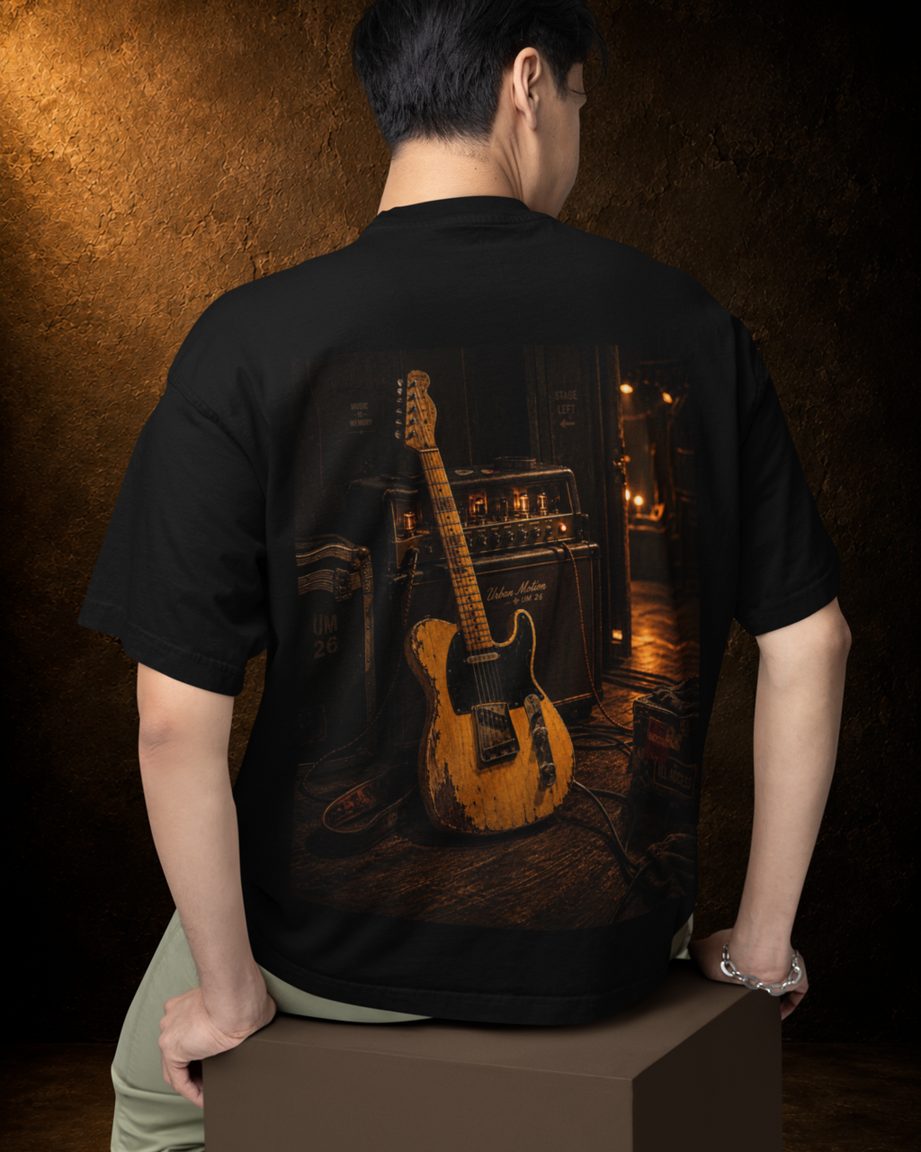 Six String Soul Oversized Tee