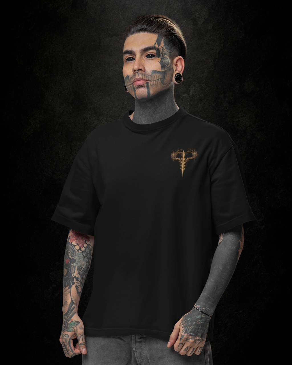 Dark Spine Oversized Tee