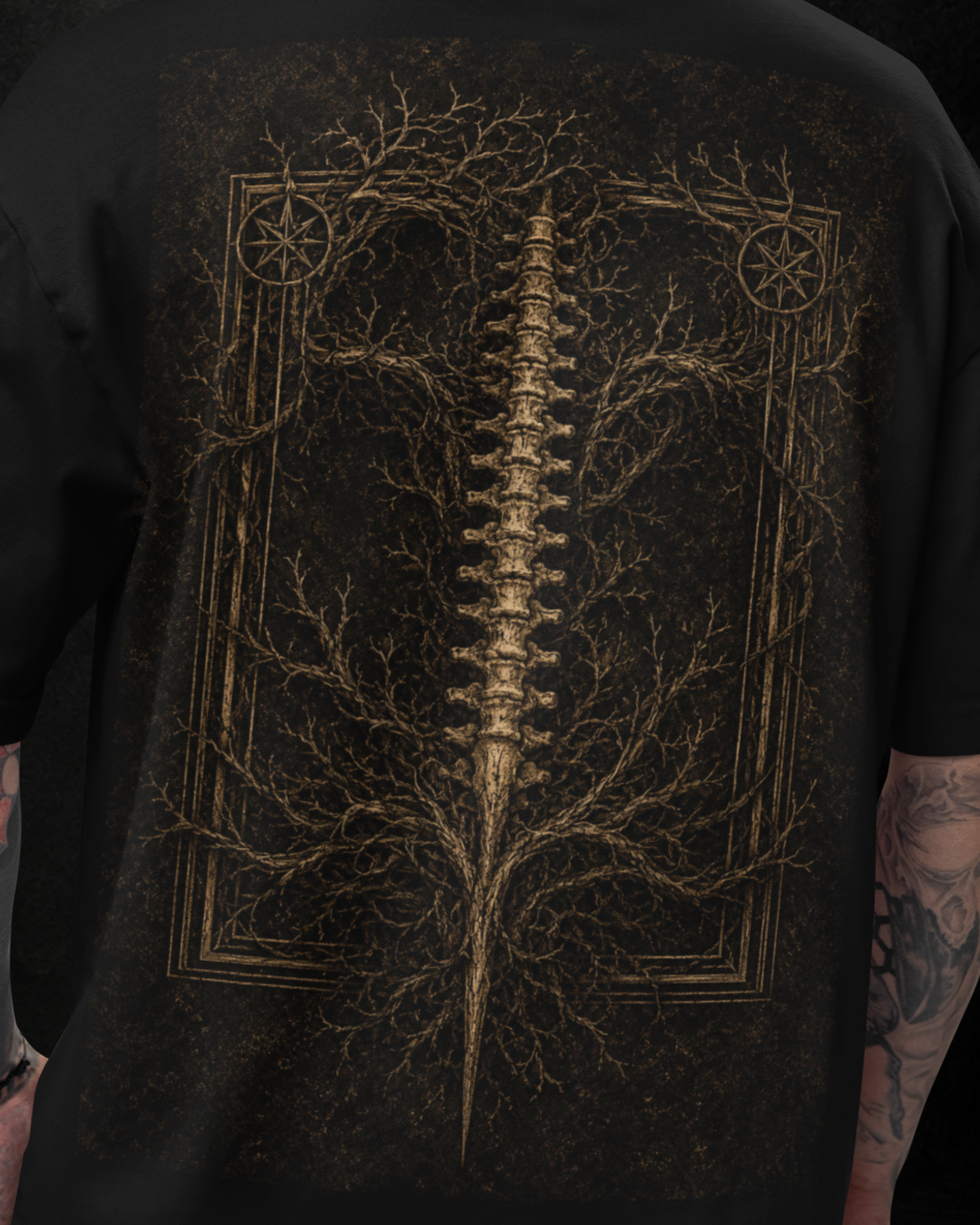 Dark Spine Oversized Tee