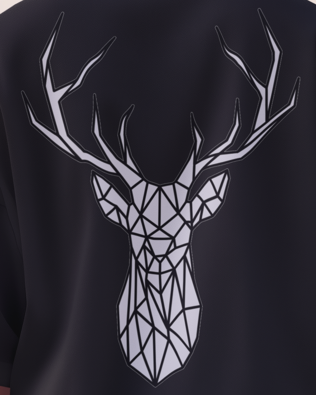 Unisex Oversized "Prism Stag" T-Shirt