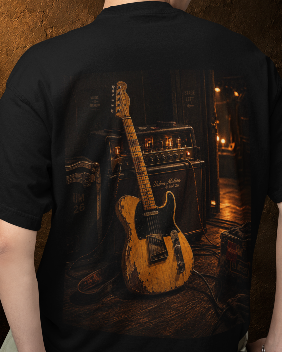 Six String Soul Oversized Tee